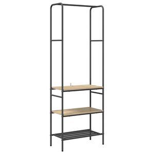 vidaXL Stendibiancheria Rovere Sonoma 60 x 30 x 171 cm