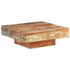 vidaXL Tavolino da Salotto 80x80x28 cm in Legno Massello di Recupero