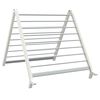 vidaXL Stendibiancheria Vasca da Bagno Estensibile 53-90 cm Alluminio