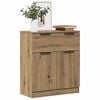 vidaXL Credenza Rovere Artigianale 60x30x70 cm in Legno Multistrato