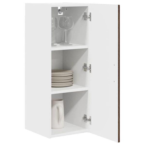 vidaXL Mobile da cucina Kalmar Rovere Marrone 30 x 31 x 80 cm