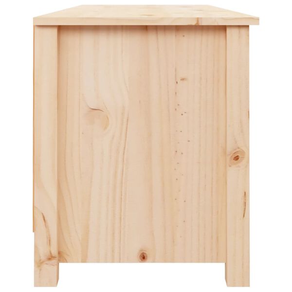 vidaXL Scarpiera 110x38x45,5 cm in Legno Massello di Pino
