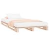 vidaXL Letto a Pallet 75x190 cm Small Single in Legno Massello di Pino
