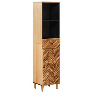 vidaXL Mobile da Bagno Marrone 38 x 33,5 x 160 cm