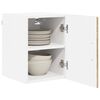 vidaXL Mobile da cucina con porta 2 pcs Rovere Sonoma 30 x 31 x 40 cm