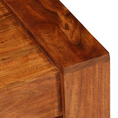 vidaXL Tavolino da Salotto in Massello di Acacia 100x50x30 cm Marrone