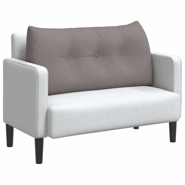 vidaXL Cuscino per Schiena Talpa 100 x 24 x 50 cm Tessuto