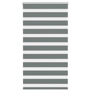 vidaXL Tenda a Rullo Zebra Larghezza Tessuto 65,9 cm Poliestere