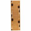 vidaXL Tappeto Runner FLORNES Tessuto Beige PP 7 mm