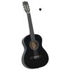 vidaXL Chitarra Classica per Principianti e Bambini Nera 3/4 36"