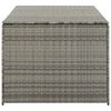 vidaXL Baule da Giardino in Polyrattan 180x90x70 cm Grigio