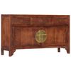 vidaXL Credenza 140x40x80 cm in Legno Massello d'Acacia