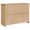 vidaXL Credenza con Cassetti Panama 112x40x80cm Legno Massello di Pino