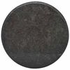 vidaXL Piano per Tavolo Nero &Oslash;60x2,5 cm in Marmo