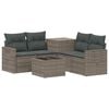 vidaXL Set di divani 6 pz Grigio e Grigio Scuro