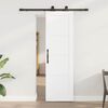 vidaXL Porta scorrevole ORKDAL Bianco 61 x 198,5 cm Pino massello