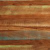 vidaXL Tavolo da Pranzo 110x55x78 cm in Legno Massello di Recupero