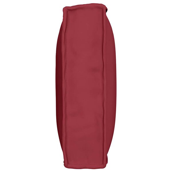 vidaXL Cuscino Rosso Vino 80 x 40 x 12 cm Tessuto Oxford
