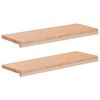 vidaXL Soglie per finestre 2 pz Naturale 70 x 30 x 2 cm