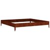 vidaXL Fioriera Rialzata da Giardino 100x100x18,5 cm in Acciaio Corten