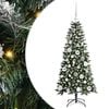vidaXL Albero di Natale artificiale Verde 120 cm