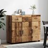 vidaXL Credenza Legno vecchio 88,5 x 30,5 x 73 cm Legno multistrato