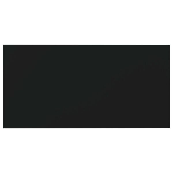 vidaXL Ripiani per Libreria 4pz Neri 80x40x1,5cm in Legno Multistrato