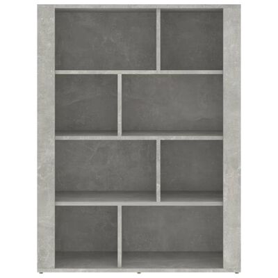 VidaXL Credenza Grigio Cemento 80x30x54 Cm In Legno Multistrato, Resistente
