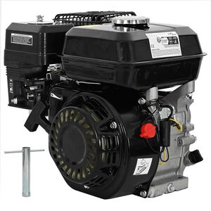 vidaXL Motore a Benzina Nero 6,5 HP 4,8 kW