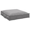vidaXL Set di Cuscini per Pallet 2 pcs Grigio Tessuto Oxford