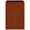 vidaXL Fioriera 42x38x75 cm Acciaio Corten
