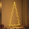 vidaXL Albero di Natale Decorativo in Metallo Nero 180 cm