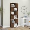 vidaXL Libreria/Divisorio Rovere Marrone 60x24x186 cm