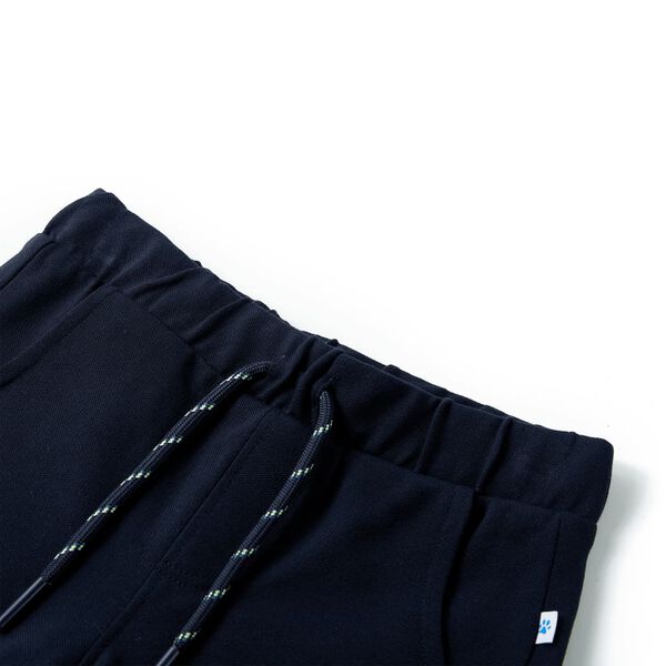 Pantaloncini per Bambini con Coulisse Blu Marino 92