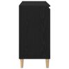 vidaXL Credenza con cassetto Nero 102 x 35 x 60 cm Legno multistrato