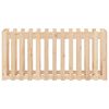 vidaXL Fioriera Rialzata Giardino a Recinzione 150x50x70cm Legno Pino