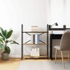 vidaXL Libreria Rovere artigianale 80 x 30 x 109 cm Legno multistrato