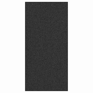 vidaXL Tappetino Antracite e Nero 120 x 250 cm 100% Poliammide