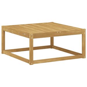 vidaXL Poggiapiedi da Esterno Legno di Acacia Massello Bianco