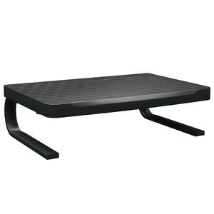 vidaXL Supporto per Monitor Nero 37x28x11,5 cm