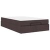vidaXL Struttura letto con materasso 2 pz Tanno Tessuto