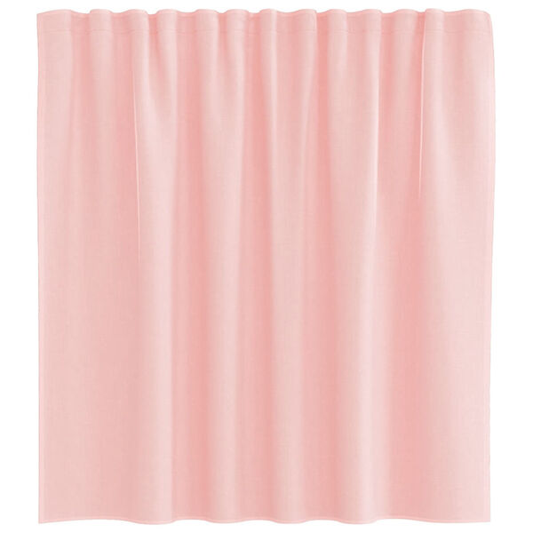 vidaXL Tende in Voile con Passanti 2 pz Rosa 140x140 cm