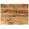 vidaXL Piano Tavolo 90x60x2,5 cm Bordi Vivi Legno di Mango Grezzo