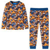 Pigiama per Bambini Maniche Lunghe Cognac 92