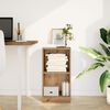 vidaXL Libreria Rovere Artigianale 40x24x76 cm in Truciolato