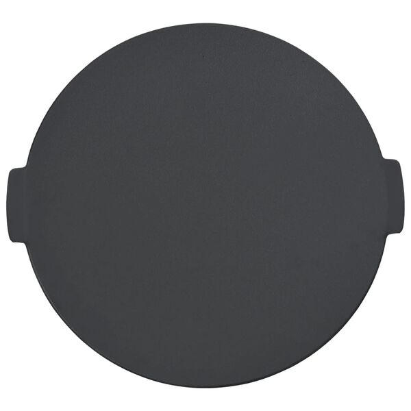 vidaXL Griglia a Piastra Ø44 cm in Ghisa