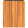 vidaXL Fioriera da Giardino 59x27,5x70 cm in Legno Massello di Acacia