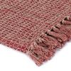 vidaXL Copriletto in Cotone 220x250 cm Rosso Borgogna
