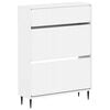vidaXL Mobile per scarpe ZWOLLE 78 x 24 x 103 cm Legno ingegnerizzato