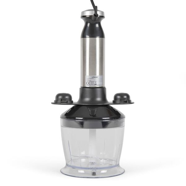 Livoo Set Frullatore a Immersione 500 ml 400 W Nero